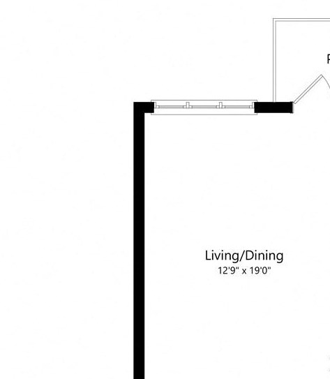 Brighton Oaks_1 Bedroom Floor Plan